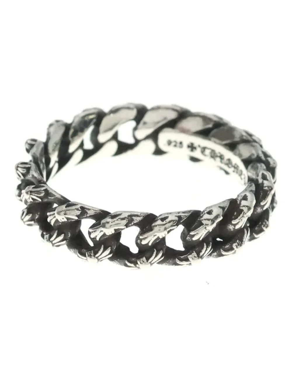 Chrome Hearts Fancy Extra Small Silver Ring